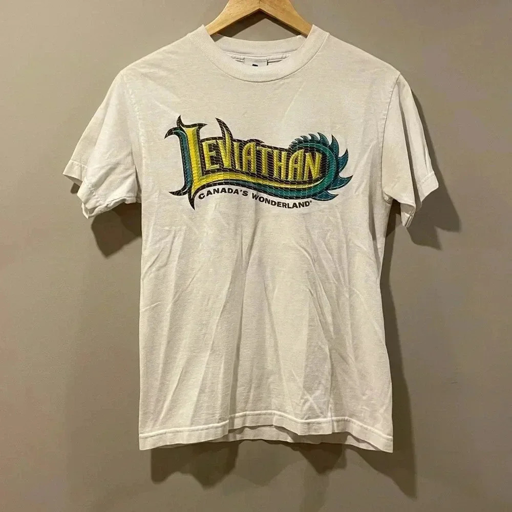 Vtg. Leviathan Canadas Wonderland T-Shirt - Picture 1 of 7
